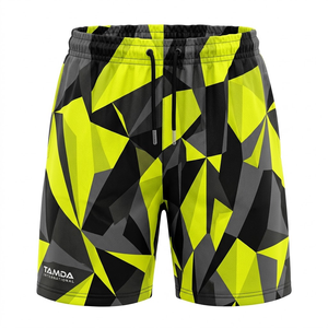 <b>Men's</b> Custom Logo Swim Shorts | 100% Polyester Nylon Running Beach Shorts Mesh Summer Sports <b>Trunks</b> - Product Image 1