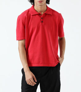 Polo de Verano para Hombre, Formal, de Manga Corta, Color Sólido, Cuello Alto, Camisa de Golf, Polo de Manga Corta para Hombre - Product Image 2