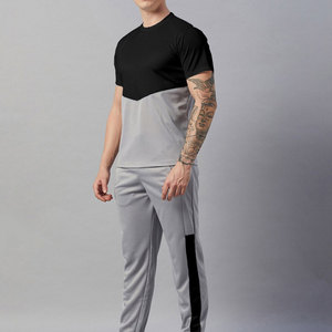 Produit le plus vendu, ensemble de survêtement pour homme respirant de qualité supérieure, vêtements de sport pour la course à pied, style personnalisé, ensemble de survêtement d'été pour homme - Product Image 3