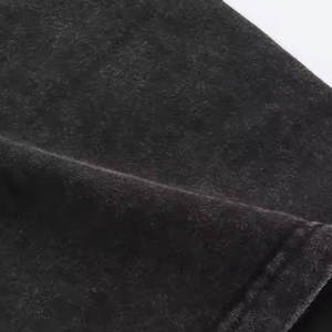 Camiseta de Hombre con Estampado de Estilo Urbano, en Tela Cómoda de Poliéster/Algodón, con Diseño Moderno Lavado al Ácido y Características Ecológicas - Product Image 5