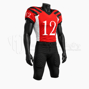 Uniforme de Fútbol Americano de Alto Rendimiento, Jersey Sublimado Premium y Pantalones a Juego para Clubes - Product Image 3