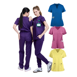 ชุดจั๊มสูทสำหรับพยาบาลชุดยูนิฟอร์มสำหรับแพทย์ชุดยูนิฟอร์มสำหรับแพทย์ชุดยูนิฟอร์มสำหรับทันตแพทย์-FMF โรงงาน OEM/ODM - Product Image 1