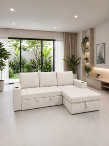Sofá Cama Multifuncional de Emerald Sofa para Villa, Apartamento, Casa, Sala de Estar con Almacenamiento y Sofá Reclinable, Fabricante Personalizado - Product Image 1