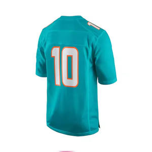 Camiseta de Fútbol Americano al por Mayor, Nueva Llegada, Personalizada con Nombre y Número del Equipo, Impresión Sublimada, Secado Rápido y Transpirable - Product Image 3