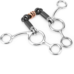 Bridons d'équitation unisexes pour adultes, style anglais, qualité supérieure, en acier inoxydable, pour l'entraînement et la compétition équestre - Product Image 5