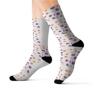Chaussettes de sport Performance Crew Socks à sublimation numérique - Product Image 6