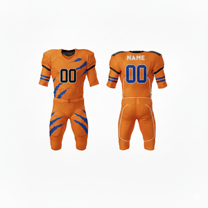 Conjuntos de Uniformes de Fútbol Americano Personalizados para Hombre 2026, Sublimación Personalizada, 100% Poliéster, Impresión Digital, Transpirable, Tallas Grandes - Product Image 6