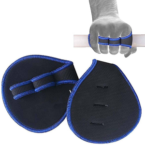 Premium Weightlifting Grip Pads for Gym <b>Training</b> Deadlifts Pull Ups <b>Strength</b> <b>Training</b> and Heavy Workout Hand Protection - Product Image 2