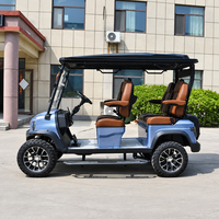 Voiture de golf électrique Club Car 4x4, 4 places, personnalisée, avec batteries au lithium