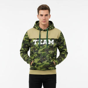 Raw Hem Cropped Edge 320g Fleece Tactical Gear Hoodie Ripstop Nylon <b>Patch</b> Reinforced Elbow Waterproof 100% Cotton - Product Image 2