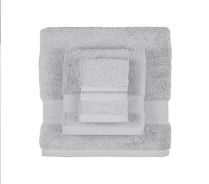 Ensembles de serviettes de bain en coton turc 600 GSM, vente en gros, marque privée, fournitures hôtelières - Product Image 6