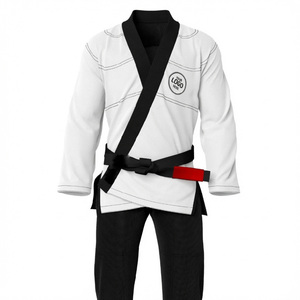 Custom BJJ Uniform for Men Cotton Jiu Jitsu Gi Set with Embroidery & Quick-Dry Breathable Fabric - Product Image 2