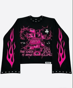Nueva Sudadera de Verano 2026 100% Algodón para Hombre, Corte Cuadrado, Diseño con Estampado, 180 a 300 g/m², Camiseta Casual - Product Image 4