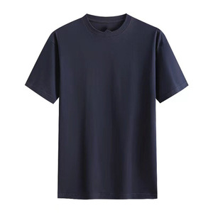 เสื้อยืดคอกลมแขนสั้นไซส์ใหญ่สำหรับผู้ชาย แบรนด์พิเศษสำหรับการค้าข้ามพรมแดน ผ้าฝ้ายแท้ 200 กรัม ออกแบบลายปักและพิมพ์ด้านหน้าตามสั่ง OEM - Product Image 3