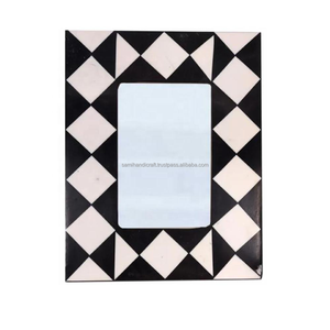 Marcos de fotos con incrustaciones de hueso de lujo de alta calidad para decoración del hogar y regalos disponibles a precios al por mayor - Product Image 5