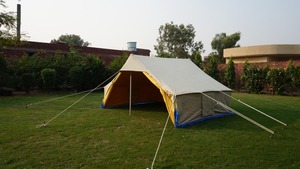 Prix de gros tente familiale en toile imperméable pour secours d'urgence en cas de catastrophe pour le sauvetage au Moyen-Orient dans les camps de réfugiés - Product Image 2