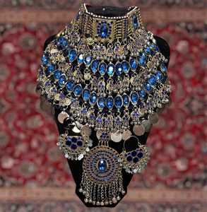 Joyería Afgana Vintage de Alta Calidad Hecha a Mano con Diseño Hermoso y Personalizado para Adultos, Precio al por Mayor, Conjuntos de Joyería Afgana para Mujer - Product Image 2