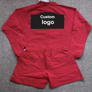 Ensemble 2 pièces de haute qualité pour hommes, t-shirts et shorts délavés à l'acide, collection été 2025 - Product Image 2