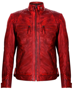 Veste à capuche en cuir véritable pour homme Classic Inventors, imperméable et respirante, mode d'hiver, fabriquée au Pakistan - Product Image 4