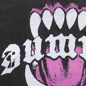 Camiseta de Alta Calidad con el Último Diseño, Corte Regular, 100% Algodón, Venta al por Mayor, Estilo Vintage, Manga Corta, Ropa de Verano - Product Image 2