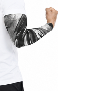Custom <b>Compression</b> <b>Arm</b> <b>Sleeves</b> for Men Women Sports Running Cycling Basketball Fitness Training Breathable Stretch Support - Product Image 1