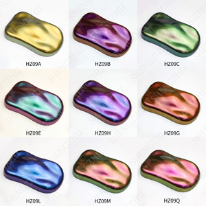 Poudre de revêtement automobile Hypershift, pigment mica métallique caméléon changeant de couleur pour <span class=keywords><strong>peinture</strong></span> automobile - Product Image 5