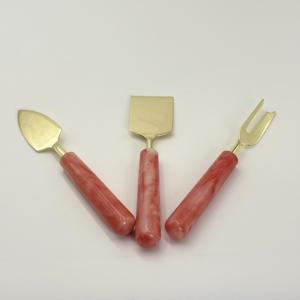 Nuevo Producto: Juego de Cuchillos para Queso y Frutas de Acero Inoxidable con Mango de Resina, Juego de Herramientas para Queso para Uso en el Hogar, Hoteles y Restaurantes - Product Image 5