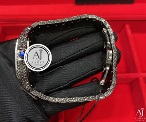 Montre mécanique automatique en acier inoxydable, cadran carré, incrustation de diamants, style bijou, bracelet 20 mm, analogique, pour cadeau et présentation - Product Image 3