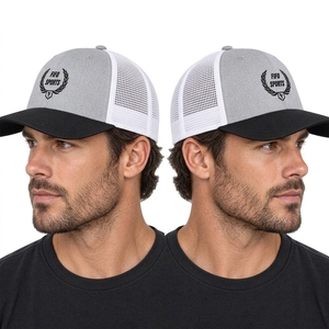 Casquette de camionneur à dos en maille, style baseball, fermeture à pression réglable, tissu respirant et léger, confortable pour un usage quotidien - Product Image 4