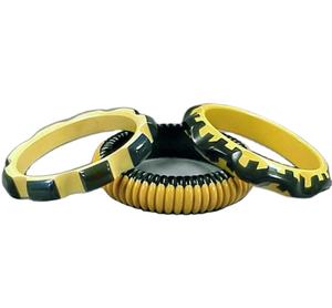 Gava – bracelet en résine mixte pour femme, bijoux artisanaux, meilleur produit en vente - Product Image 4