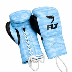 Guantes de Boxeo Fly en Oferta, Cuero Vacuno Genuino, Ligeros, con Cordones y Correa, para Entrenamiento y Sparring, Equipo de Artes Marciales Mixtas (MMA) - Product Image 2