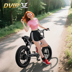 Bicicleta Eléctrica ZonSen de Alto Rendimiento, Batería de Litio Central de 48V, 60 km, Freno de Disco, Bicicleta Eléctrica XD20 400W con Motor Dual sin Escobillas - Product Image 3
