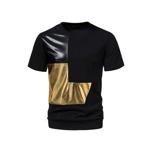 Vêtements pour hommes 100% coton Tshirt Trending Custom Gym T-shirts Regular Slim Fit Custom T-shirts Sweat Absorbant T-shirts Personnalisable - Product Image 1