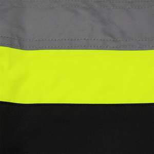 Pantalons de travail réfléchissants haute visibilité pour hommes, pantalons de sécurité en polyester avec plusieurs poches et impression de logo, service OEM - Product Image 2