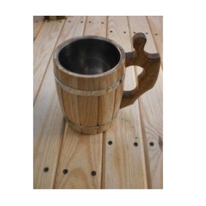 Taza de Madera Maciza Más Vendida, Taza Ecológica Natural para Café, Té y Cerveza, Disponible al Mejor Precio del Mercado - Product Image 4