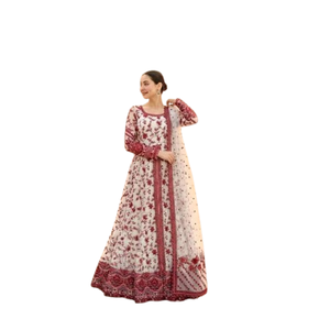 Lanzamiento del Nuevo Conjunto de Fiesta de Diseñador: Top, Pantalón Palazzo y Dupatta en Georgette Sintética de Alta Calidad - Product Image 1