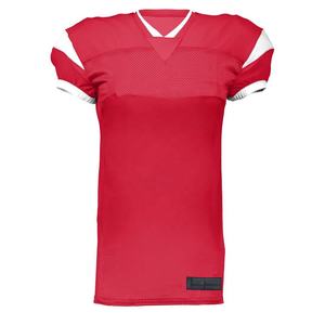 Diseño personalizado 100% poliéster Slant Jersey transpirable Unisex fútbol americano ropa deportiva para adultos tallas grandes jugadores universitarios - Product Image 1