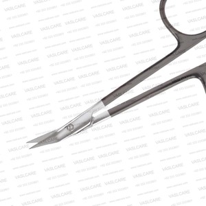 Ciseaux dentelés Gunter (11,5 cm), ciseaux à double biseau angulaire à pointe fine pour la dissection de la pointe nasale et la coupe des tissus par Vaslcare - Product Image 4