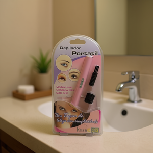 Recortadora de cejas portátil Kasa con cuchilla para depilación facial - Product Image 3