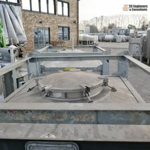 1050L Stainless Steel IBC Container (V4A) | Industrial Bulk Storage Tank with PLC Motor & <b>Engine</b> <b>Model</b> 9380 - Product Image 5