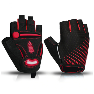 Anti <b>Slip</b> Shock-absorbing Breathable Comfortable Custom <b>Half</b> Finger Cycling Gloves Custom Wholesale Rate OEM 2026 Gloves - Product Image 1