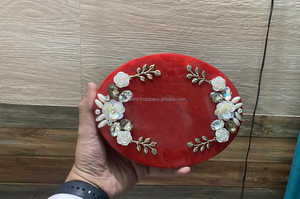 Trendy <b>Resin</b> Clutch Purses with Unique Marbled Finish Durable Design Bulk Wholesale Available for Distributors - Product Image 5