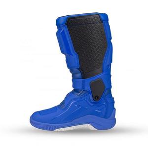 Bottes de moto tout-terrain pour hommes, chaussures de motocross imperméables en cuir, bottes de motard avec logo personnalisé, équipement de conduite de haute qualité - Product Image 5