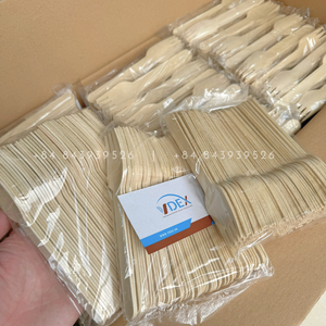 Cuillères en bois jetables les plus vendues, ensemble biodégradable pour la cuisine, cuillère à miel en bois - Product Image 3