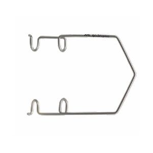 Espéculo Kratz Barraquer de 4 cm de Longitud Total para Cirugía Oftálmica Manual, con Hoja de Alambre de 15 mm en Ángulo - Product Image 2
