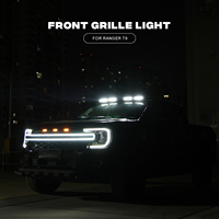 Accessoires de modification de voiture Grille Led pour Ford Ranger T9 /Next Gen 2024