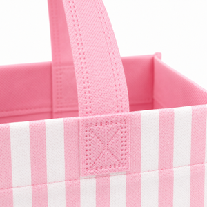 Custom Printed Nonwoven Felt Tote Shopping <b>Bag</b> <b>Medium</b> <b>Size</b> Hand Length Handle Open Top for Groceries - Product Image 3