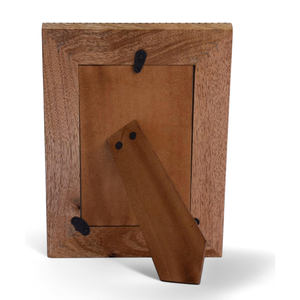 Marco de Fotos de Madera Sólida Premium Hecho a Mano de 4x6 Pulgadas para Exhibición en Mesa, Decoración Rústica Elegante para Hogar, Oficina y Sala de Estar - Product Image 6