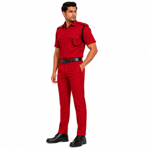 Uniforme Profesional de Guardia de Seguridad para Hombre, 100% Algodón, Chaqueta de Alta Calidad, Ropa de Trabajo Resistente, Bordado Personalizado, Patrulla de Seguridad - Product Image 1