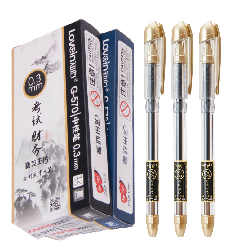 Stylos à Encre Gel à Pointe Fine De 0,7 Mm Pour écriture Lisse, Stylos Japonais
